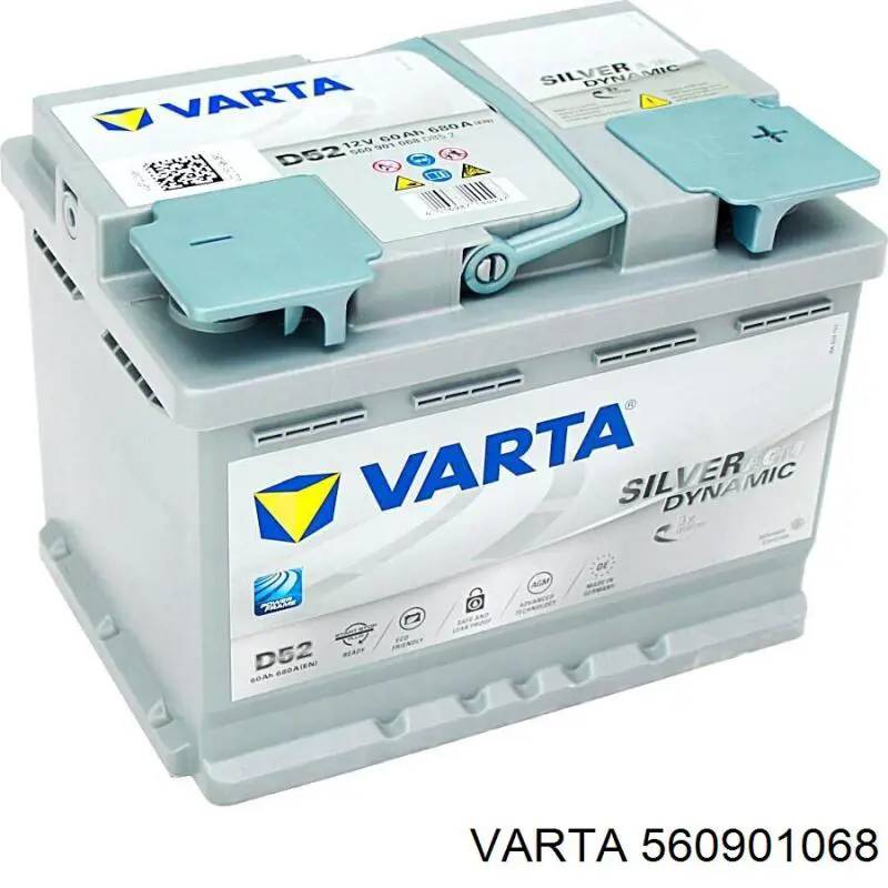 560901068 Varta Bateria recarregável (PILHA)