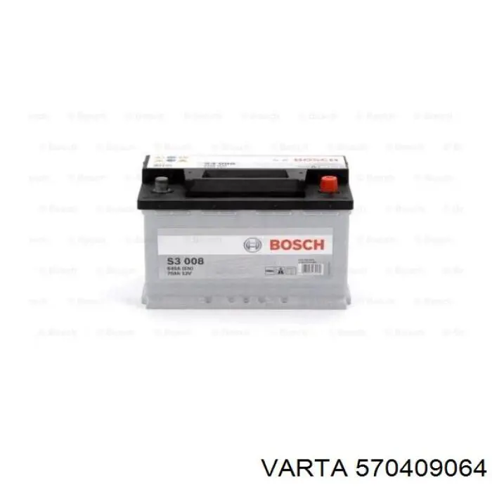 Bateria recarregável (PILHA) 570409064 Varta