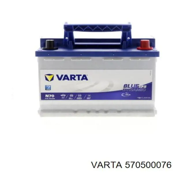 Bateria recarregável (PILHA) Varta 570500076 preço, a partir de 186,95 USD