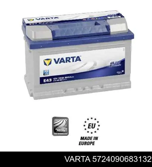 Bateria recarregável (PILHA) Varta 5724090683132 preço, a partir de 150,40 USD