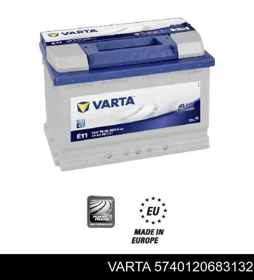 Bateria recarregável (PILHA) Varta 5740120683132 preço, a partir de 164,39 USD