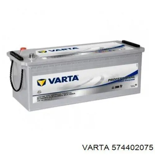 Bateria recarregável (PILHA) 574402075 Varta
