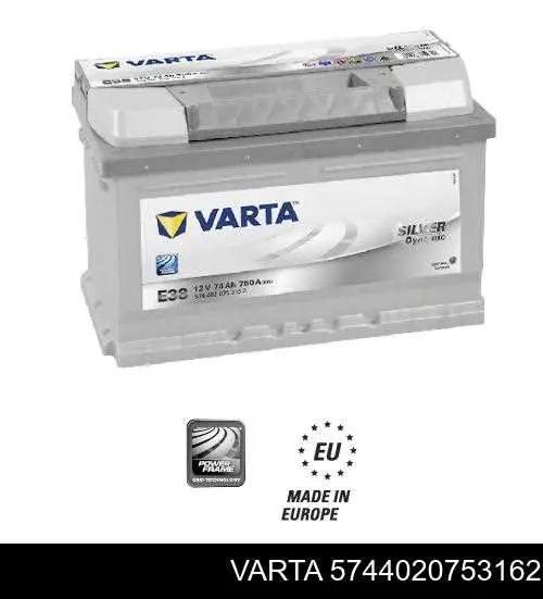 Bateria recarregável (PILHA) Varta 5744020753162 preço, a partir de 145,91 USD
