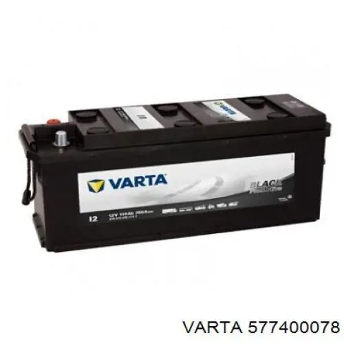 Bateria recarregável (PILHA) 577400078 Varta