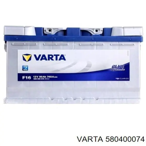 Bateria recarregável (PILHA) Varta 580400074 preço, a partir de 190,45 USD