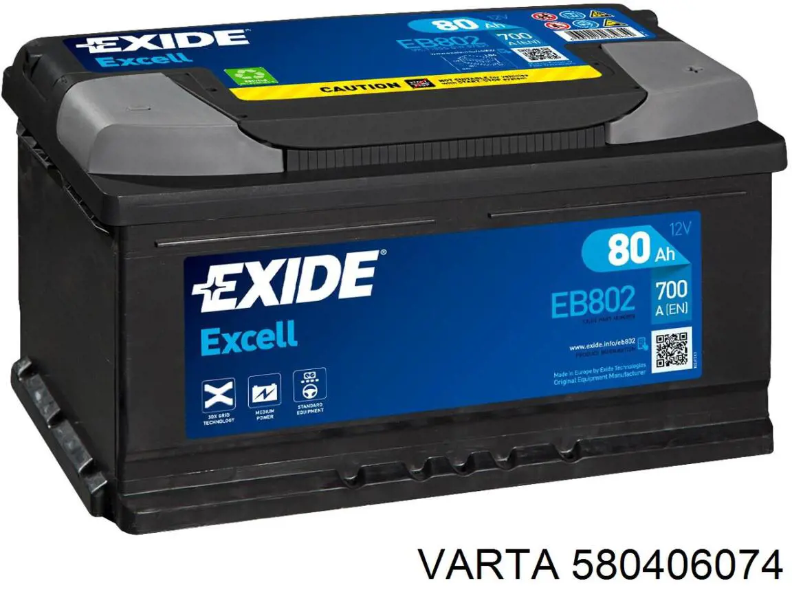  Varta 580406074