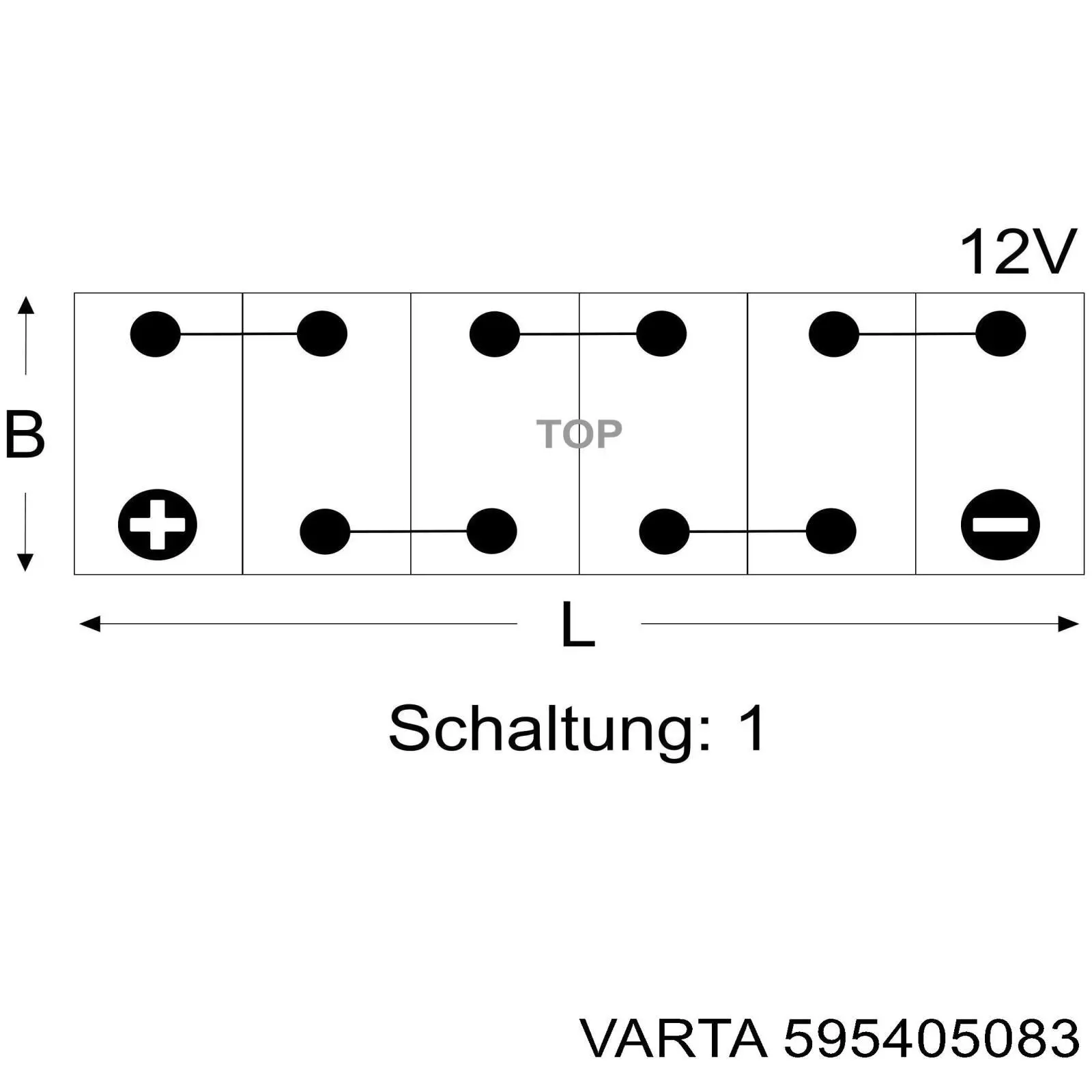 Bateria recarregável (PILHA) Varta 595405083 preço, a partir de 183,23 USD