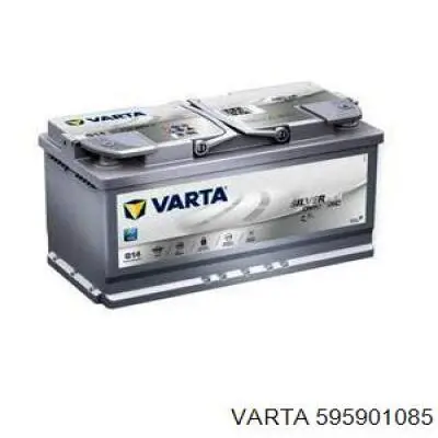 Bateria recarregável (PILHA) 595901085 Varta