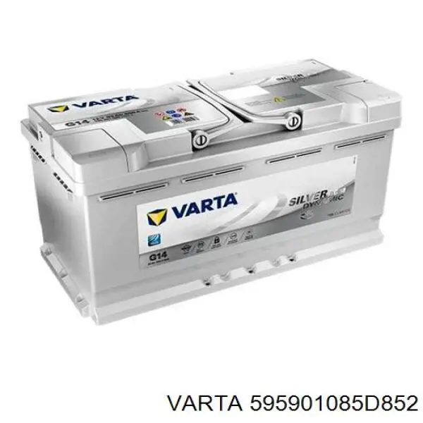 Bateria recarregável (PILHA) 595901085D852 Varta