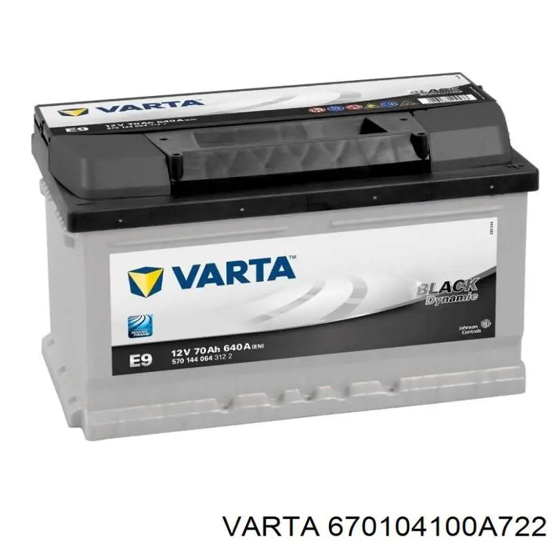 Compre 670104100A722 Varta Bateria recarregável (PILHA)