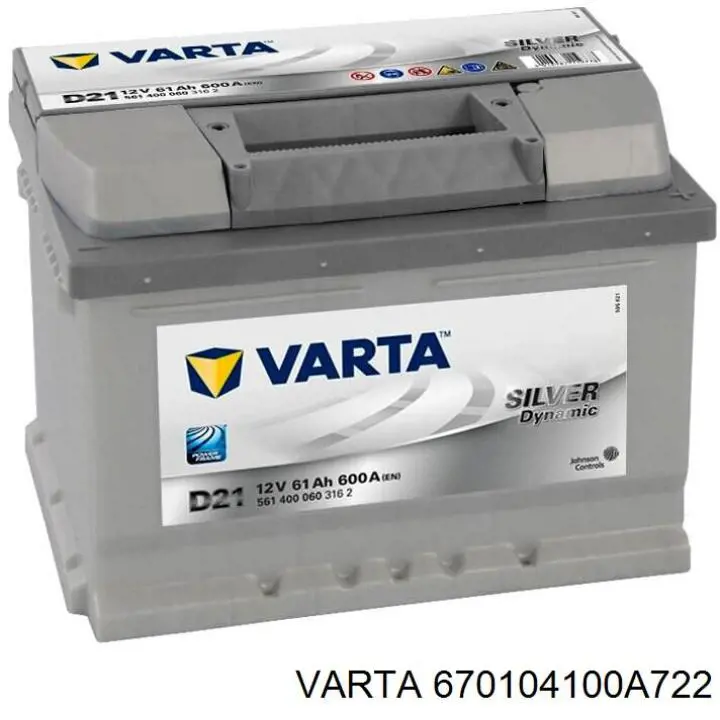 Bateria recarregável (PILHA) Varta 670104100A722 preço, a partir de 373,60 USD