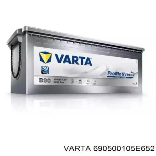 690500105E652 Varta Bateria recarregável (PILHA)