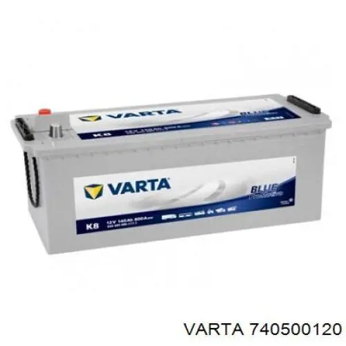 Bateria recarregável (PILHA) 740500120 Varta