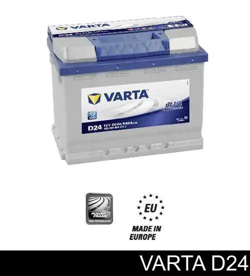 Bateria recarregável (PILHA) D24 Varta