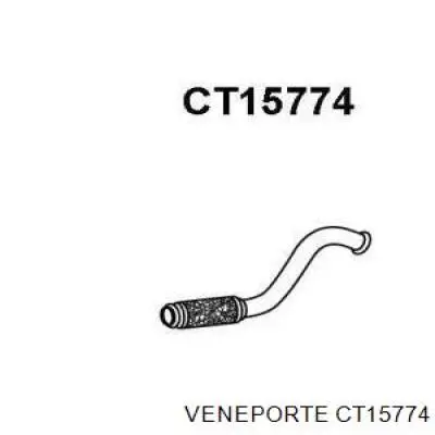 Compre 1706J8 Peugeot/Citroen Tubo de admissão dianteiro (calças) do silenciador