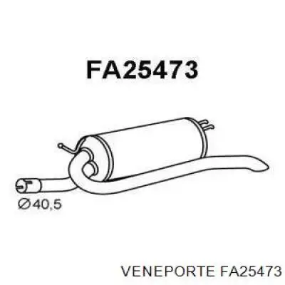 Compre FA25473 Veneporte Silenciador, parte traseira