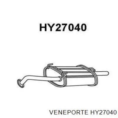 Compre 7610400 Starline Silenciador, parte traseira