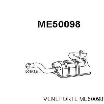 Compre ME50098 Veneporte Silenciador, parte traseira
