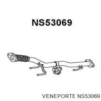 200101KB1A Nissan/Infiniti Silenciador, parte dianteira
