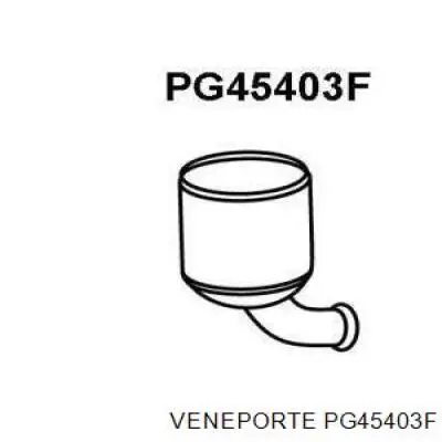 PG45403F Veneporte Filtro de partículas do sistema dos gases de escape
