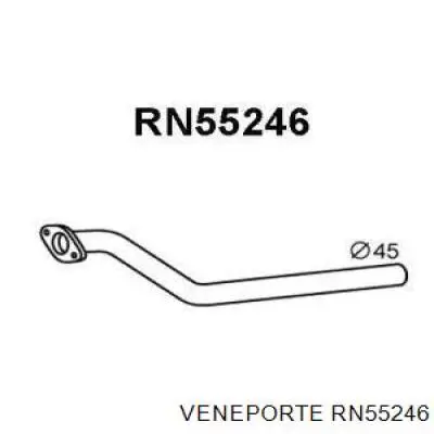 Tubo de admissão dianteiro (calças) do silenciador Polmostrow 0222 preço, a partir de 44,69 USD