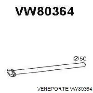 Compre 1K0253201Q VAG Tubo de escape, desde o catalisador até o silenciador