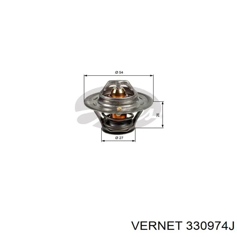 Termostato Vernet 330974J preço, a partir de 19,40 USD