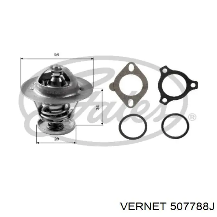 Termostato 507788J Vernet