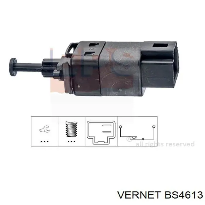Compre BS4613 Vernet Sensor de ativação do sinal de parada