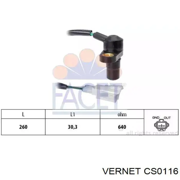 Compre CS0116 Vernet Sensor de velocidade