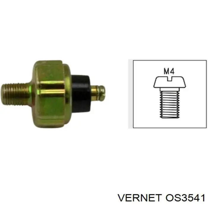 Compre OS3541 Vernet Sensor de pressão de óleo
