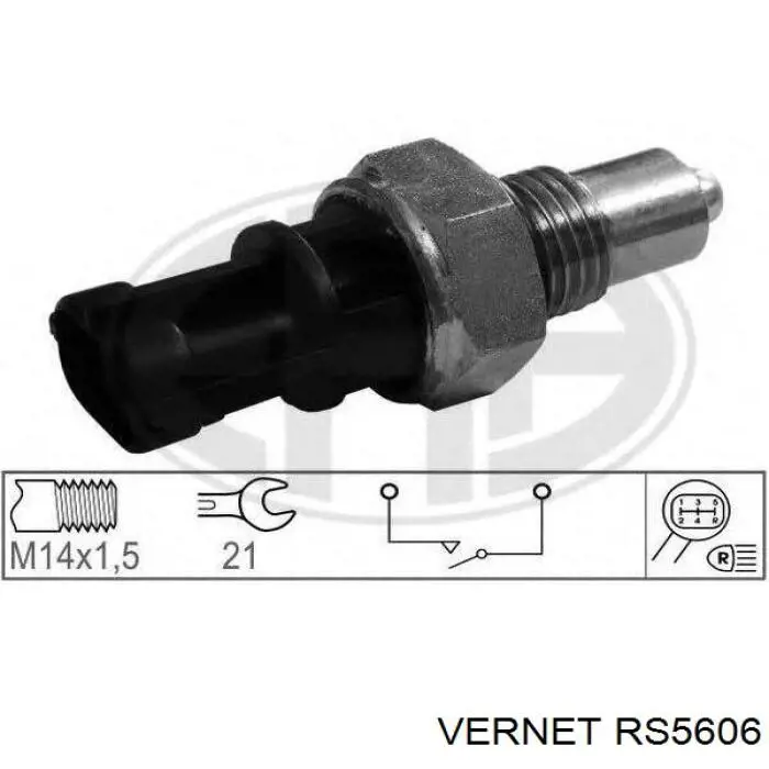 Compre RS5606 Vernet Sensor de ativação das luzes de marcha à ré
