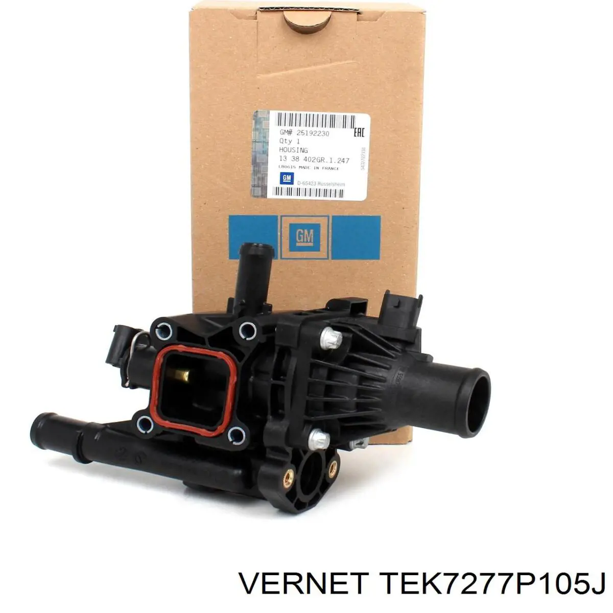 TEK7277P105J Vernet Caixa do termostato