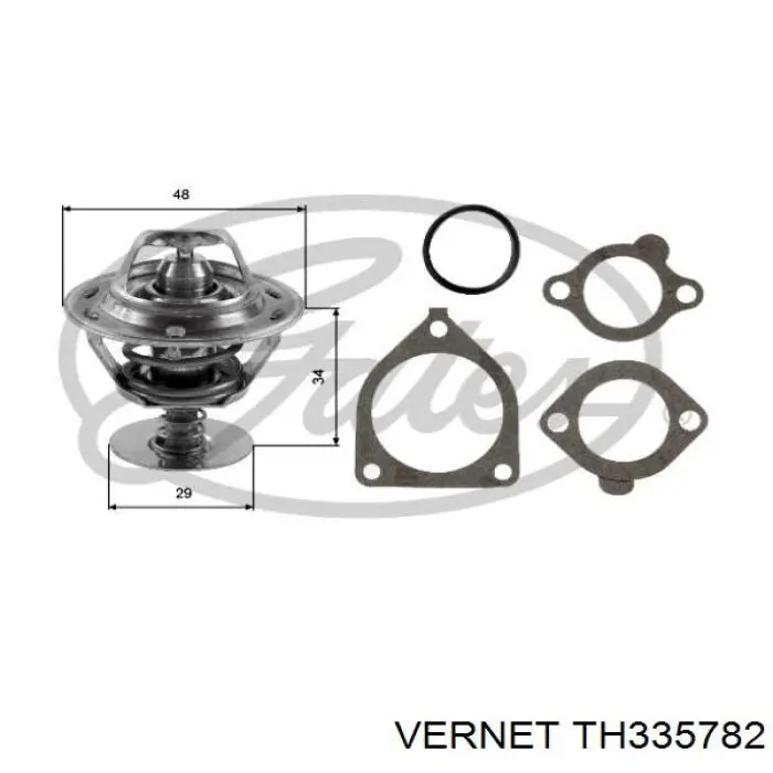 TH335782 Vernet Termostato