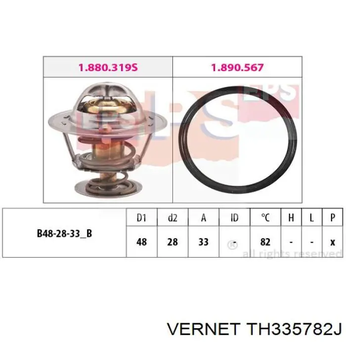 Compre TH335782J Vernet Termostato
