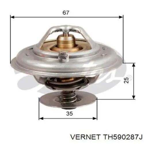 Compre TH590287J Vernet Termostato