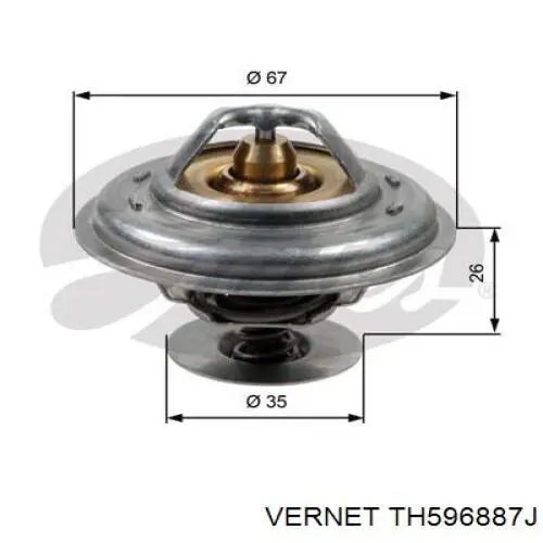 Compre TH596887J Vernet Termostato