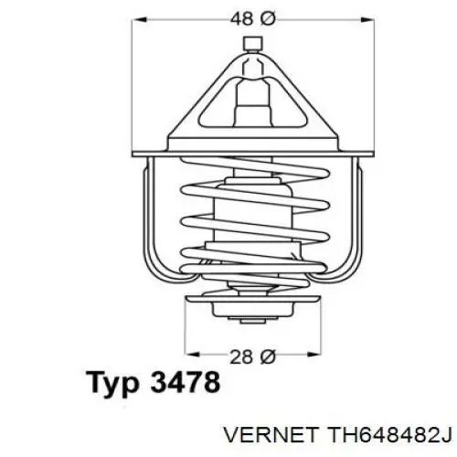 Compre TH648482J Vernet Termostato