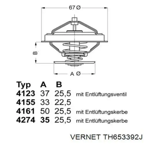 Compre TH653392J Vernet Termostato