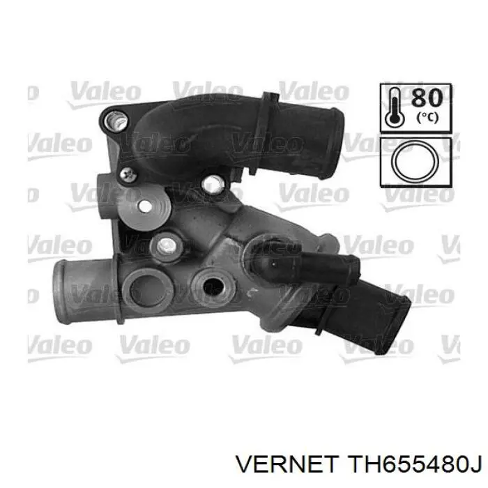 Termostato Vernet TH655480J preço, a partir de 81,60 USD