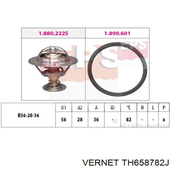 Compre TH658782J Vernet Termostato