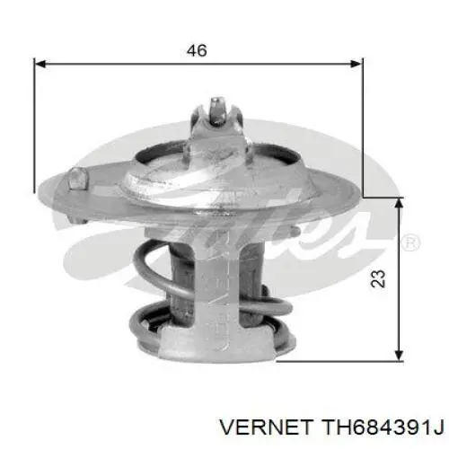 Compre TH684391J Vernet Termostato