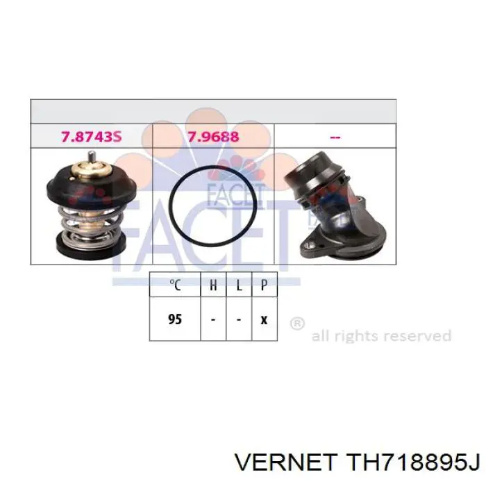 Compre TH718895J Vernet Termostato
