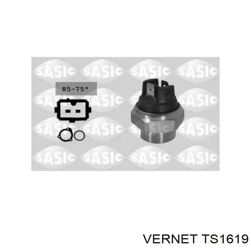 Compre TS1619 Vernet Sensor de temperatura do fluido de esfriamento (de ativação de ventilador do radiador)