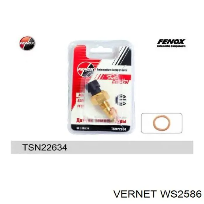 Compre WS2586 Vernet Sensor de temperatura do fluido de esfriamento