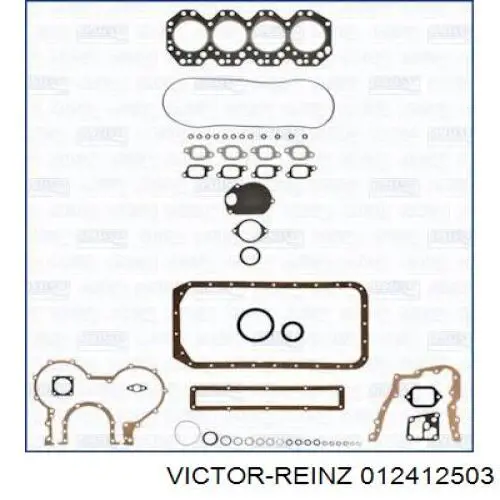Kit de vedantes de motor completo Victor Reinz 012412503 preço, a partir de 150,23 USD