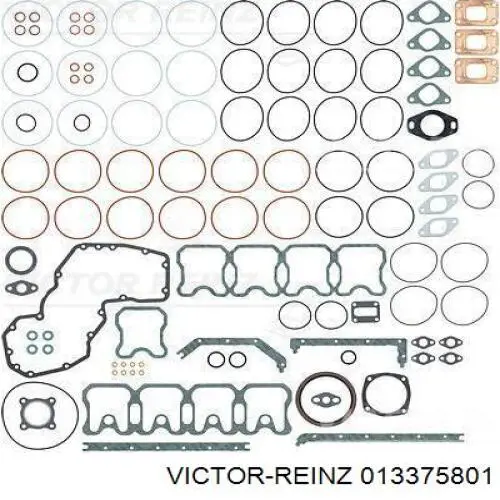 Kit de vedantes de motor completo T120718 Ford