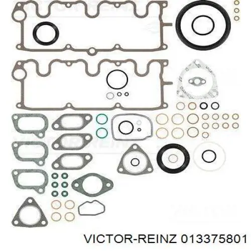 Kit de vedantes de motor completo XS4Q6008AAT Ford