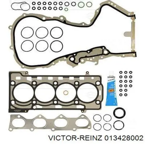 Kit de vedantes de motor completo para Volkswagen Polo V RUS 602, 604, 612, 614
