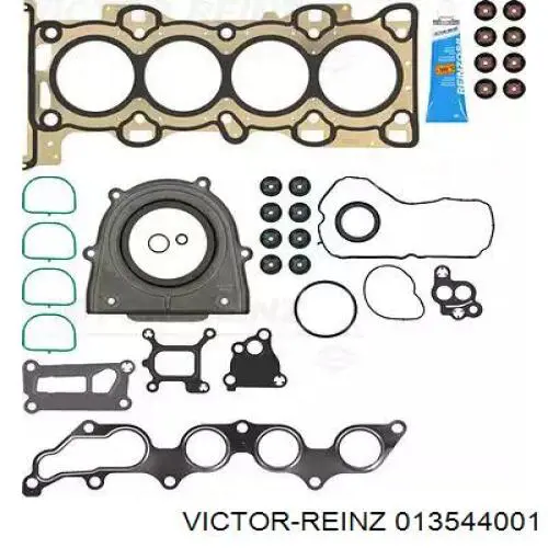 013544001 Victor Reinz Kit de vedantes de motor completo